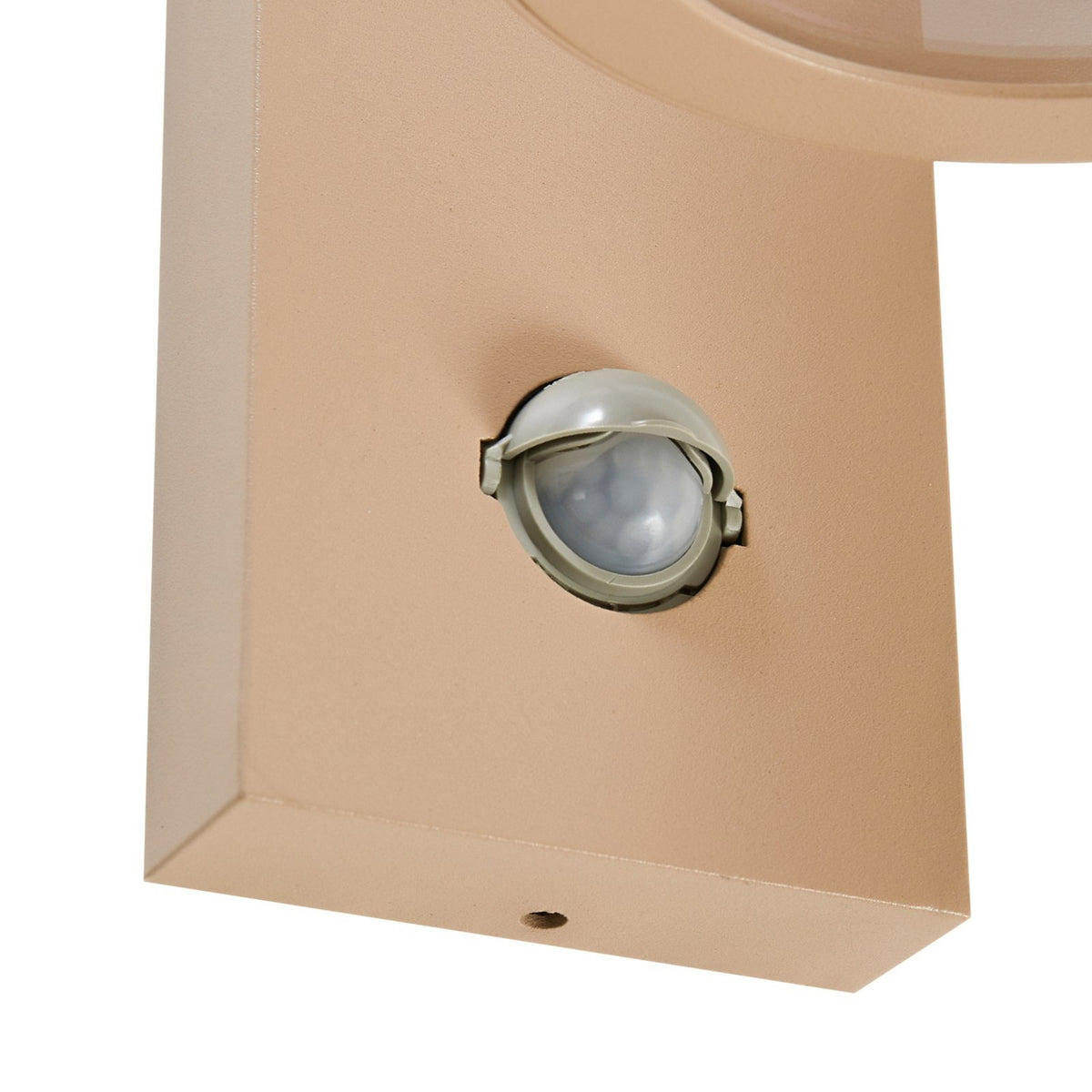 Lindby  Außenwandleuchte Lampe Sensor Yrene beige Riffle 20 cm - 4251911798104