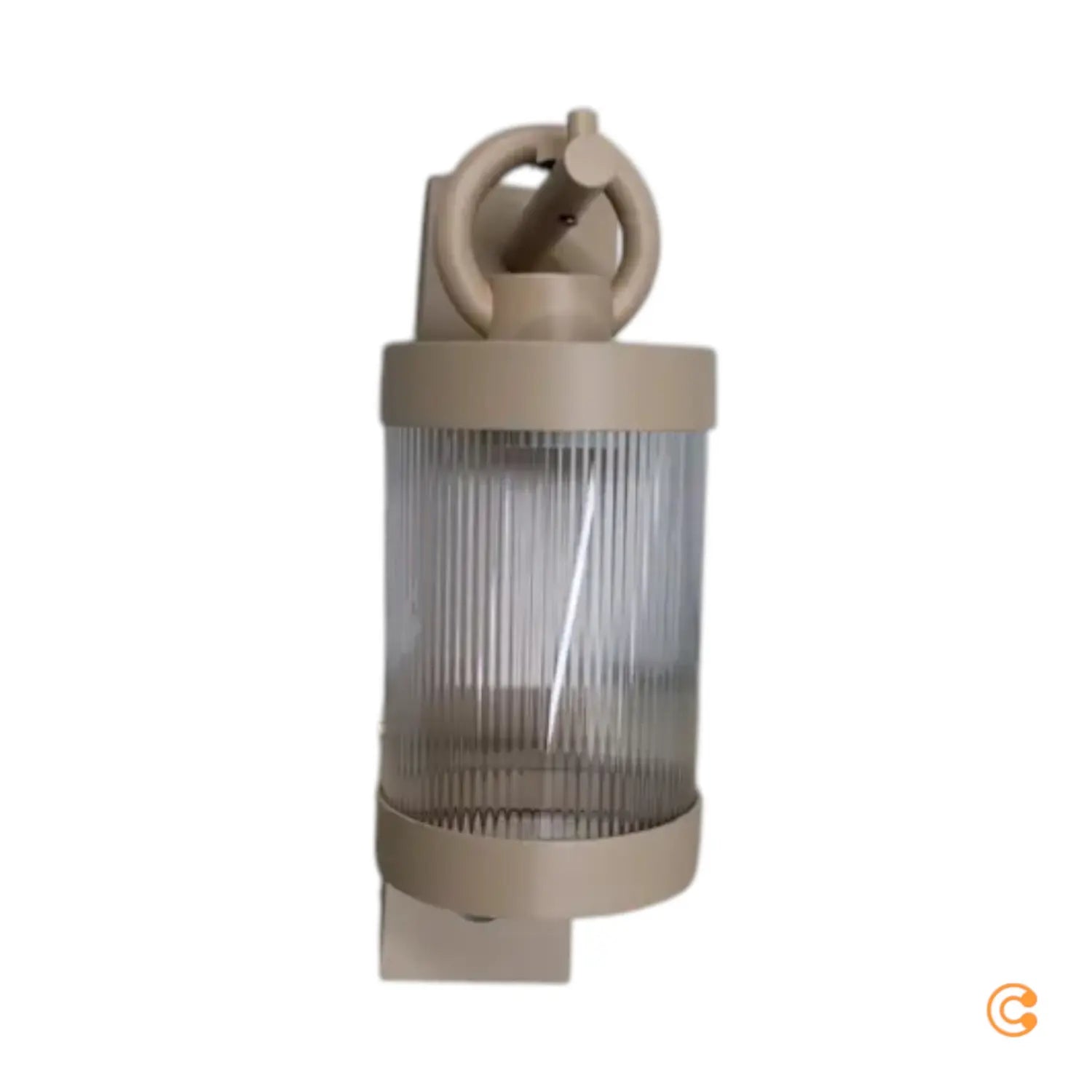 B-Ware Lindby  Außenwandleuchte Lampe Sensor Yrene Beige Riffle 20 Cm Siehe Text/Foto - 4251911798104
