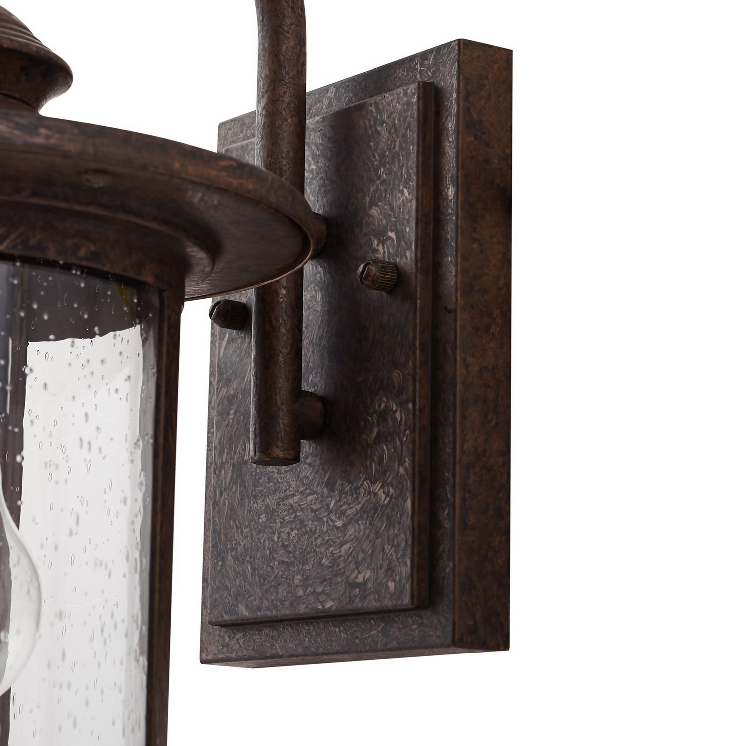 B-Ware Lindby Außenwandleuchte Lampe Zayn Glas Rostfarben Ip23 Außenbeleuchtung - 4251911798982