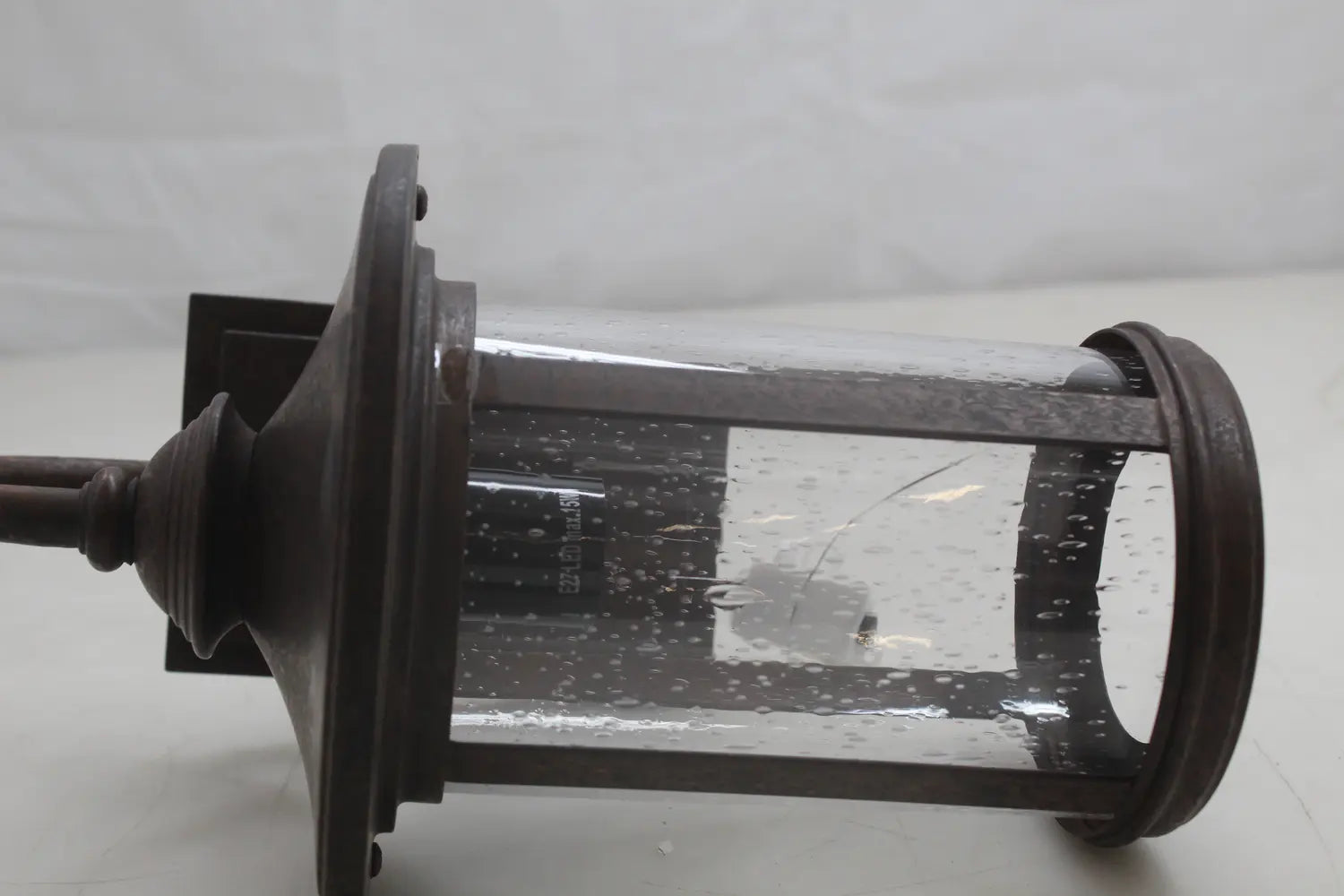 B-Ware Lindby Außenwandleuchte Lampe Zayn Glas Rostfarben Ip23 Siehe Text/Foto - 4251911798982