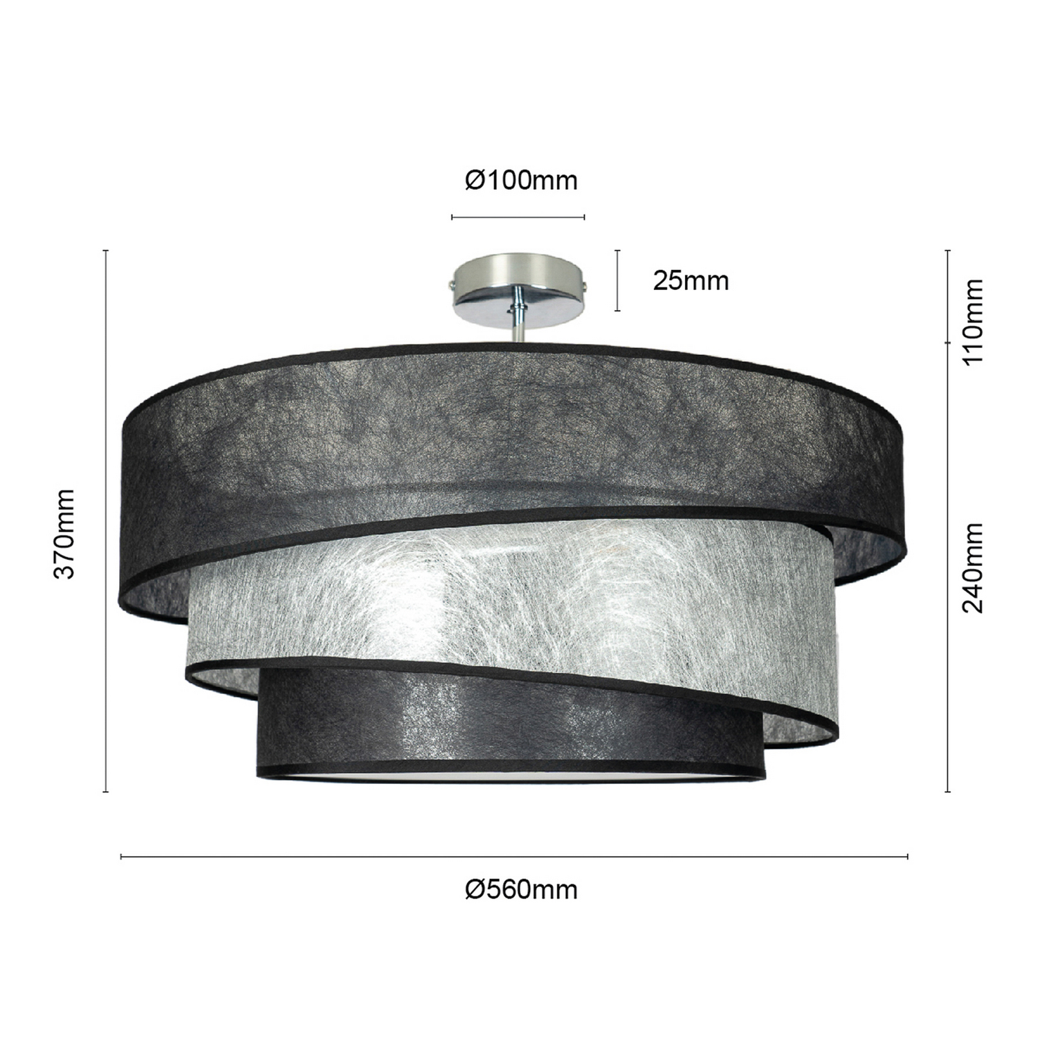 Lindby Ayvira Deckenleuchte Deckenlampe Lampe Leuchte Designerlampe Wohnzimmer   B-Ware - 4251911751208