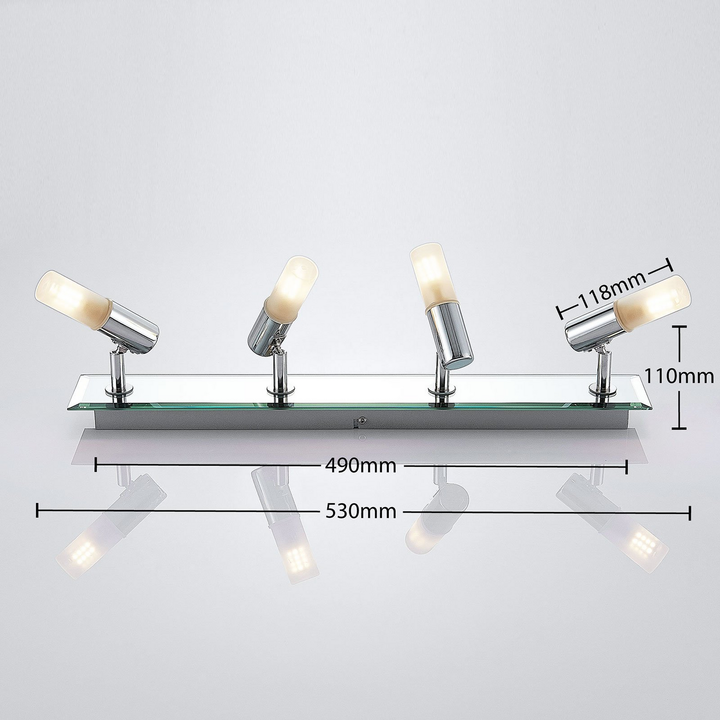 Lindby Bad Strahler Zela Wandstrahler Deckenstrahler Deckenlampe Siehe Text/Foto B-Ware - 4251096558999