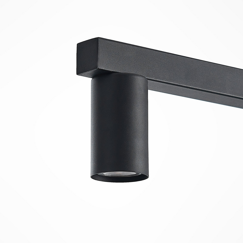 Lindby Baliko Hängeleuchte Deckenlampe Lampe Pendelleuchte 5-flmg GU10 schwarz - 4251911703764