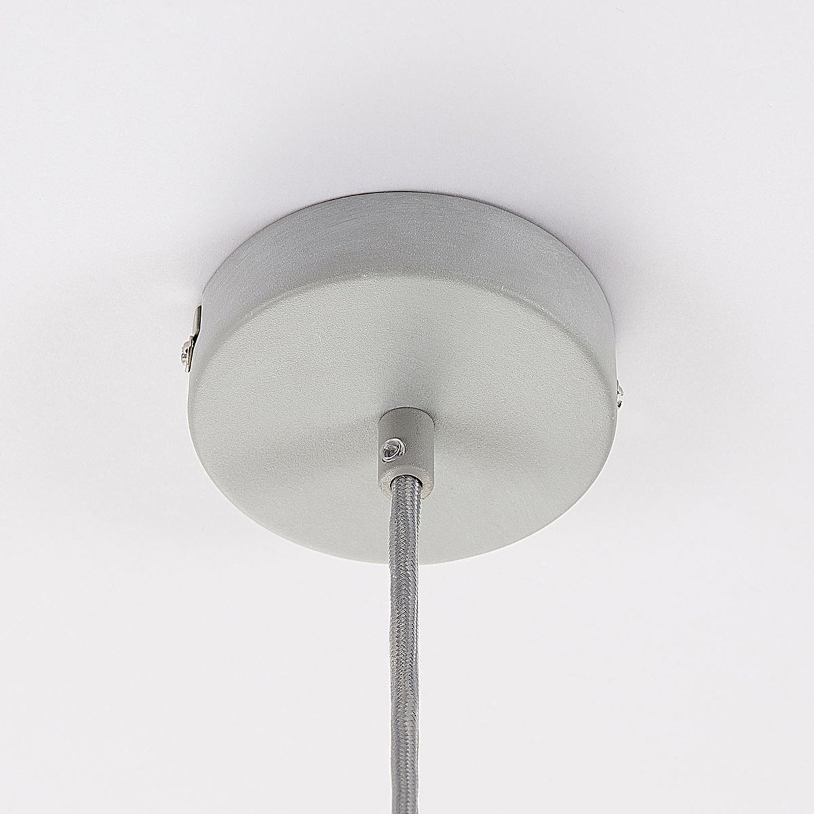 Lindby Beton-Pendelleuchte Morton Pendelleuchte Lampe Leuchte E27 Ø 29 cm grau - 4251096547818