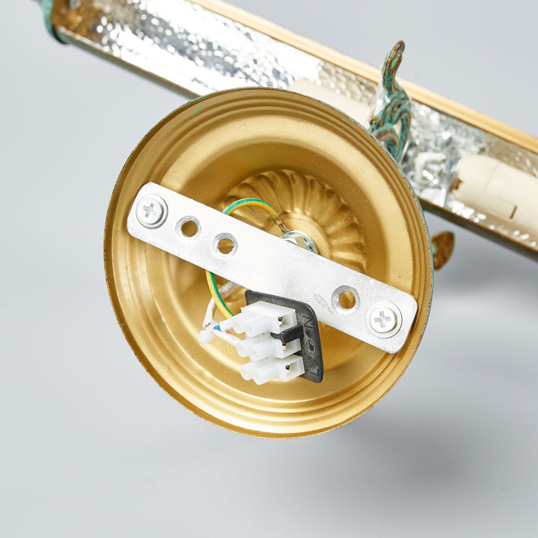 Lindby Kalea Bilderleuchte Bilderlampe Leuchte Lampe Wandleuchte E14 Grün Gold B-Ware - 4251096536447