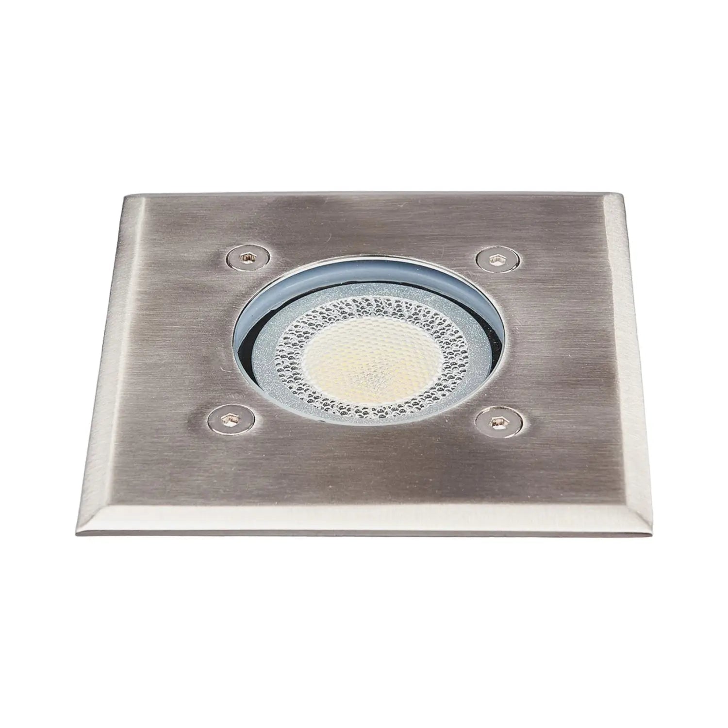 B-Ware Lindby Bodeneinbauleuchte Bodenlampe Insa Edelstahl Glas Ip67 Transparent Gu10 - 4251096510928
