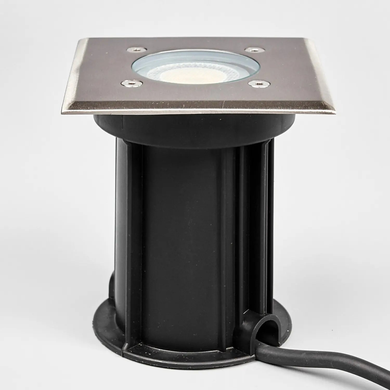 B-Ware Lindby Bodeneinbauleuchte Bodenlampe Insa Edelstahl Glas Ip67 Transparent Gu10 - 4251096510928