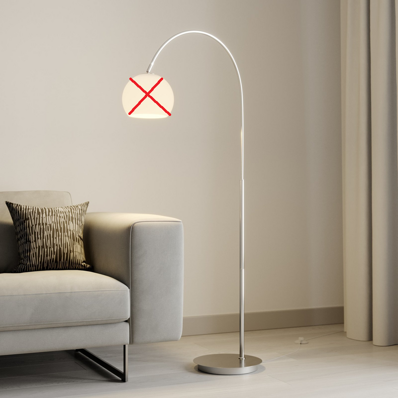 Lindby Cynthia Bogenstehlampe Stehlampe Stehleuchte Lampe E27 Siehe Text/Foto B-Ware - 4251096566031