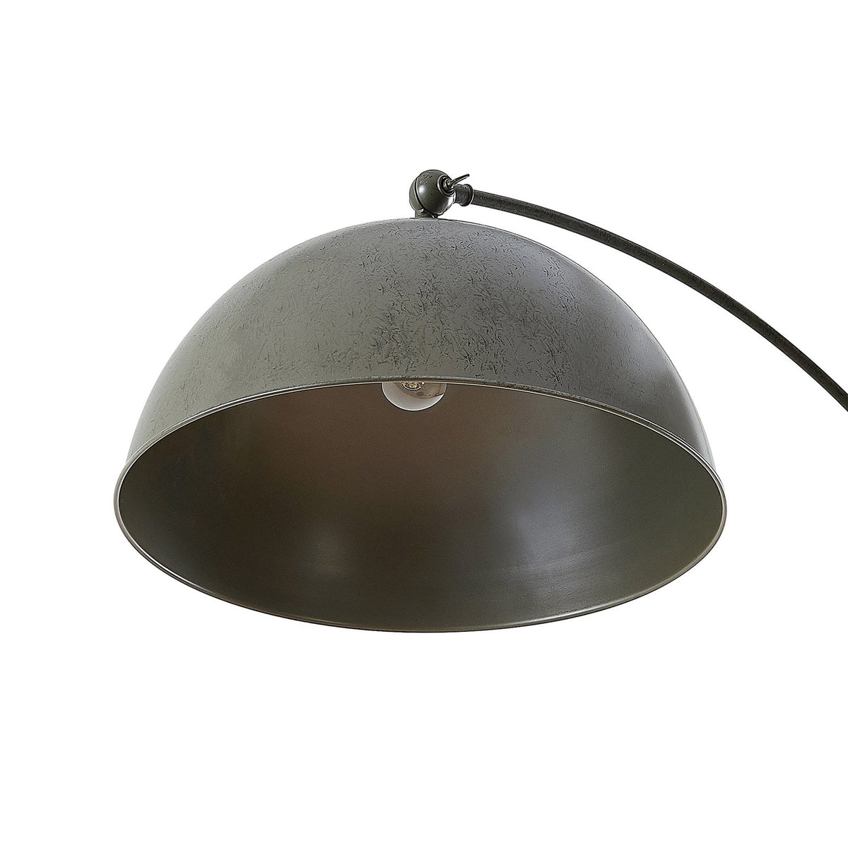 Lindby Jonera Bogenstehlampe Lampe Leuchte Stehlampe Stehleuchte dunkelgrau E27 - 4251911749793