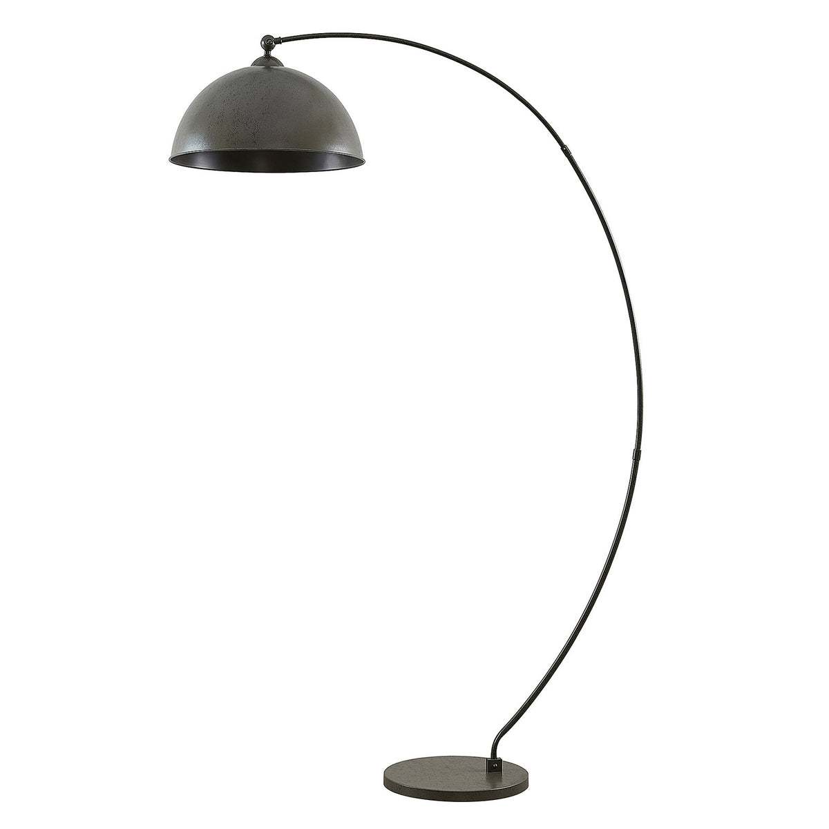 Lindby Jonera Bogenstehlampe Lampe Leuchte Stehlampe Stehleuchte dunkelgrau E27 - 4251911749793
