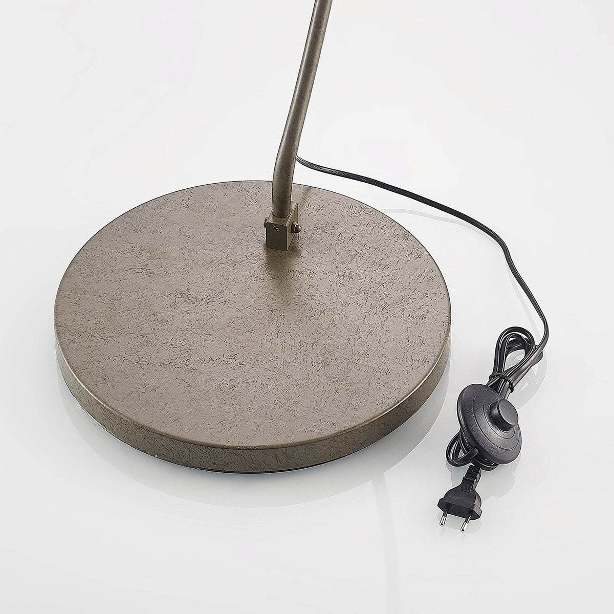Lindby Jonera Bogenstehlampe Lampe Leuchte Stehlampe Stehleuchte dunkelgrau E27 - 4251911749793