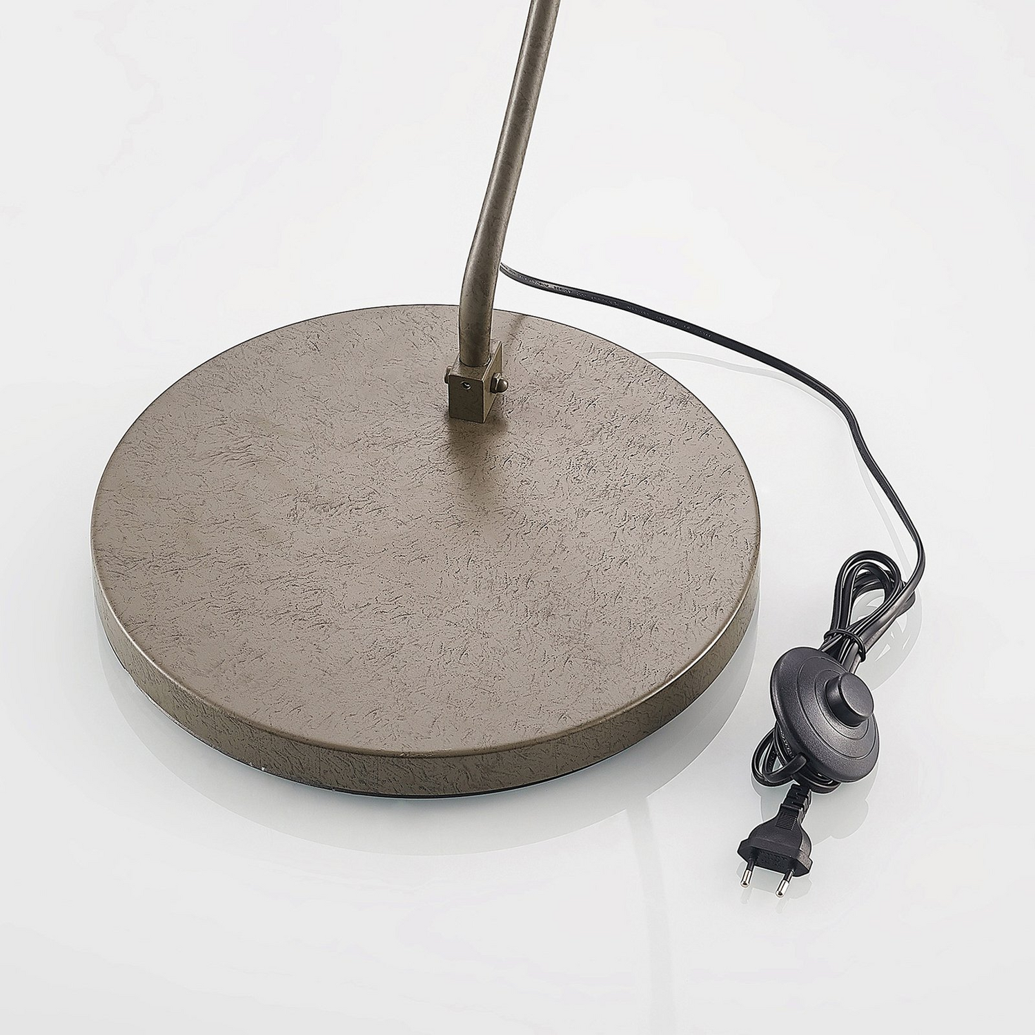 Lindby Jonera Bogenstehlampe Lampe Leuchte Stehlampe Stehleuchte Dunkelgrau E27 B-Ware - 4251911749793