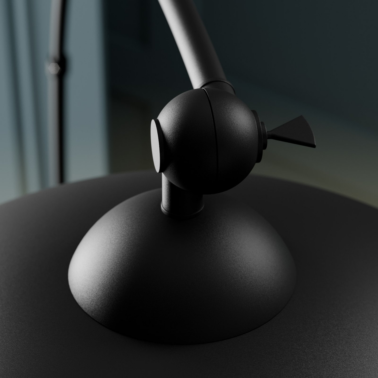 B-Ware Lindby Gebogene Stehleuchte Jonera Schwarz Stehlampe Leselampe Siehe Text/Foto - 4251096529845