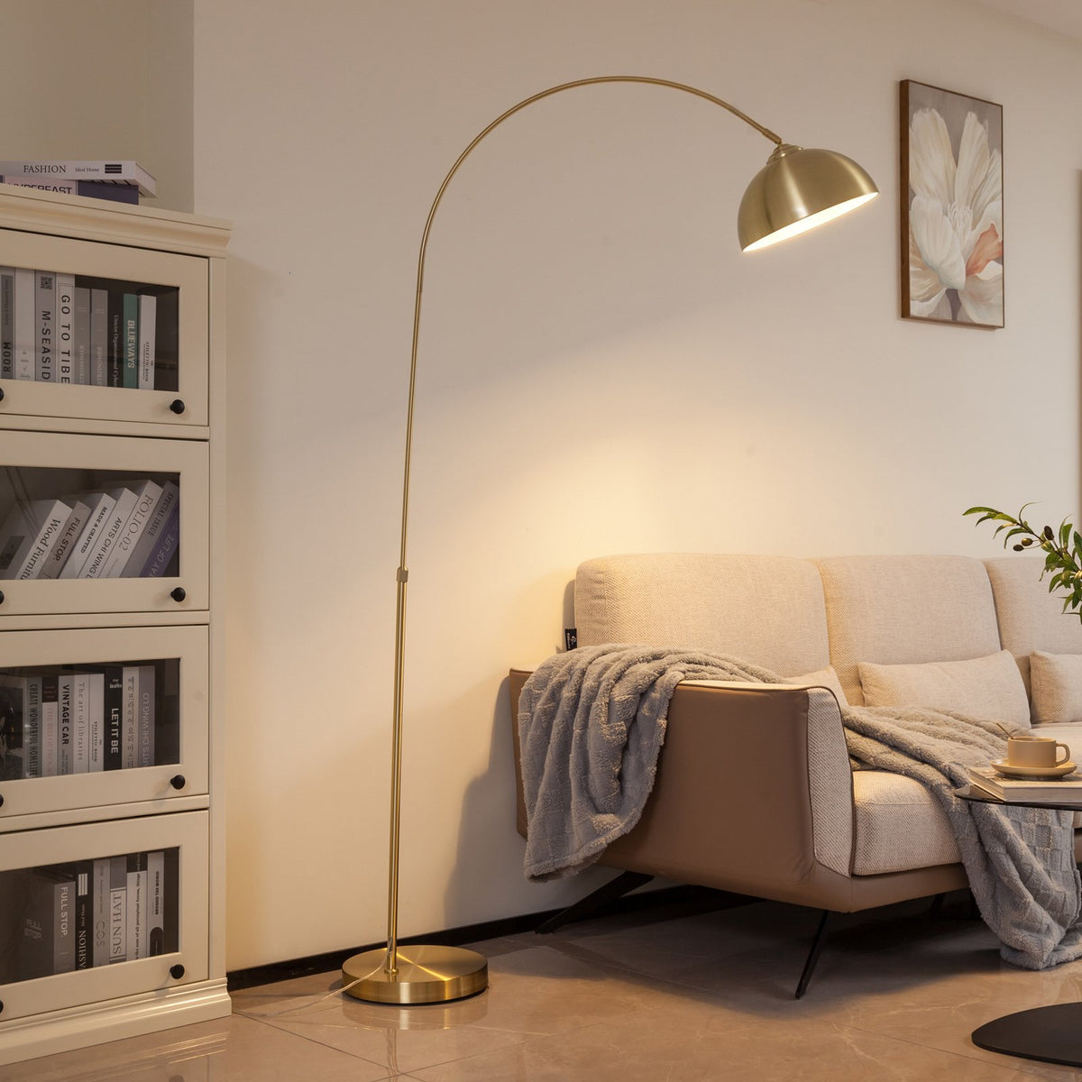 Lindby Lennart Bogenstehleuchte Standleuchte Stehlampe Stehleuchte Leuchte La968 - 4251096594447