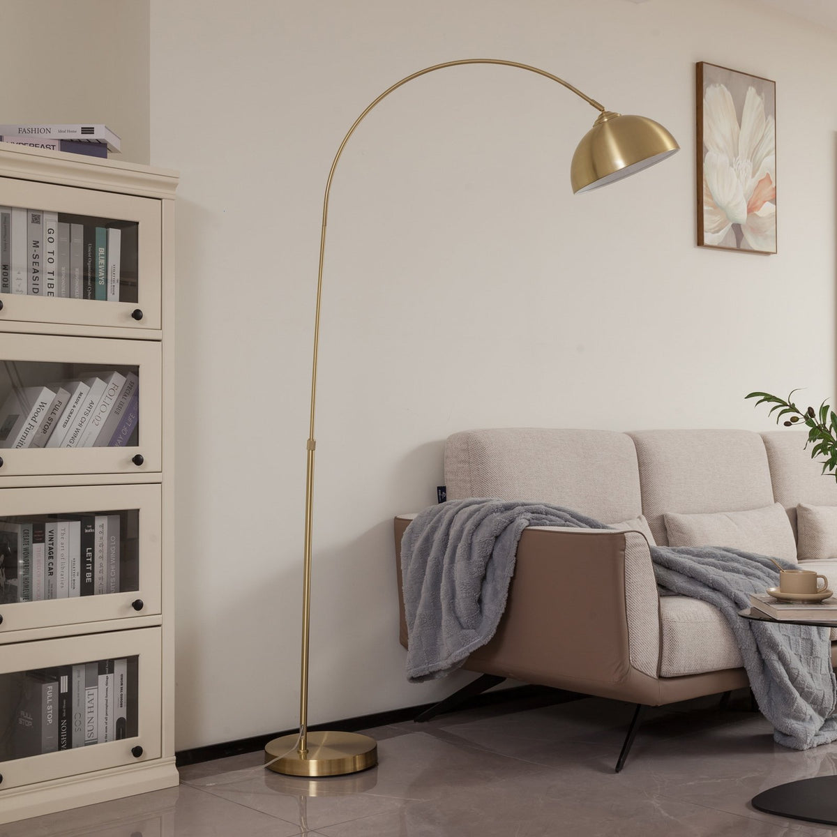 Lindby Lennart Bogenstehleuchte Standleuchte Stehlampe Stehleuchte Leuchte La968 - 4251096594447
