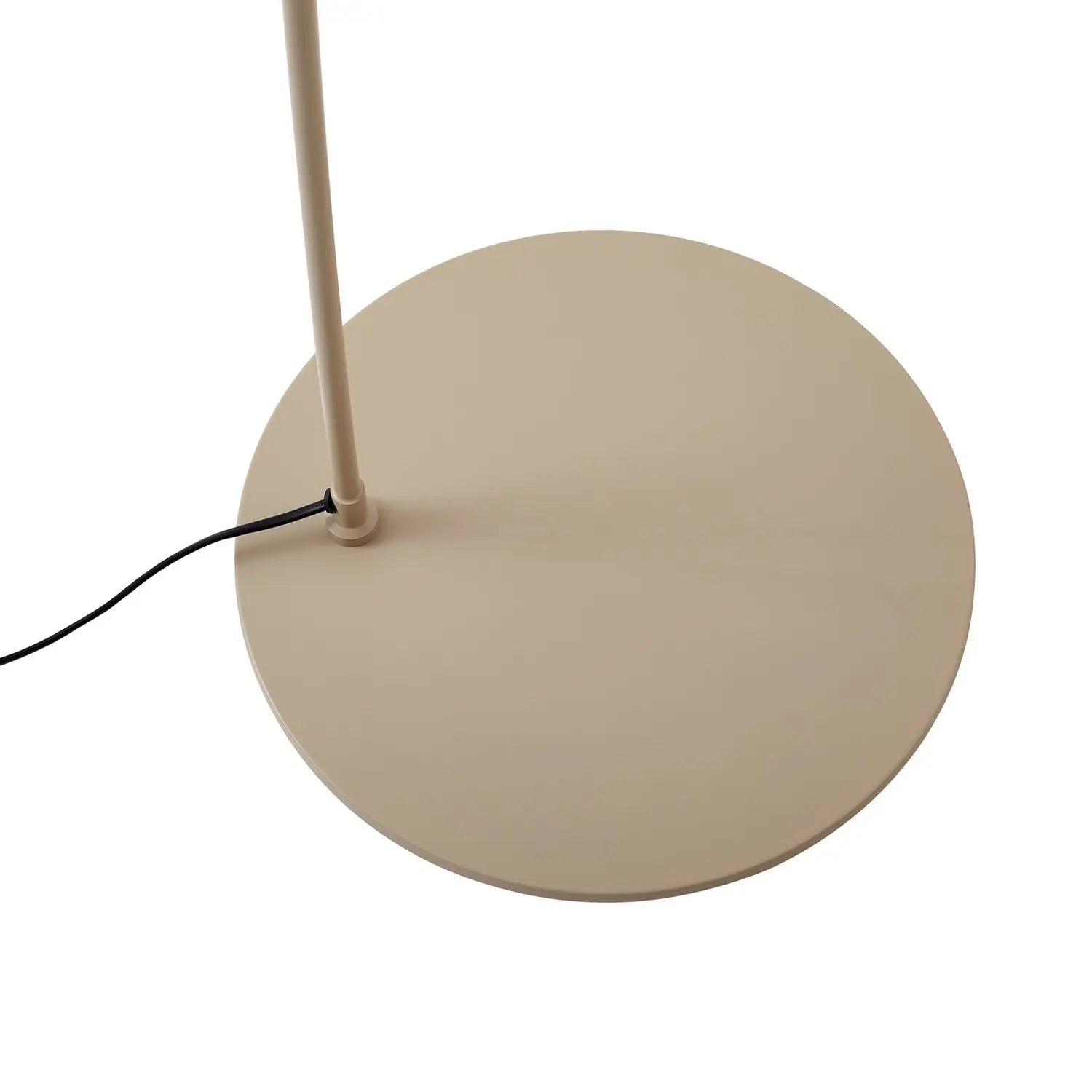 B-Ware Lindby Bogenlampe Stehlampe Triangolo Metall Beige E27 Schalter - 4255830902697