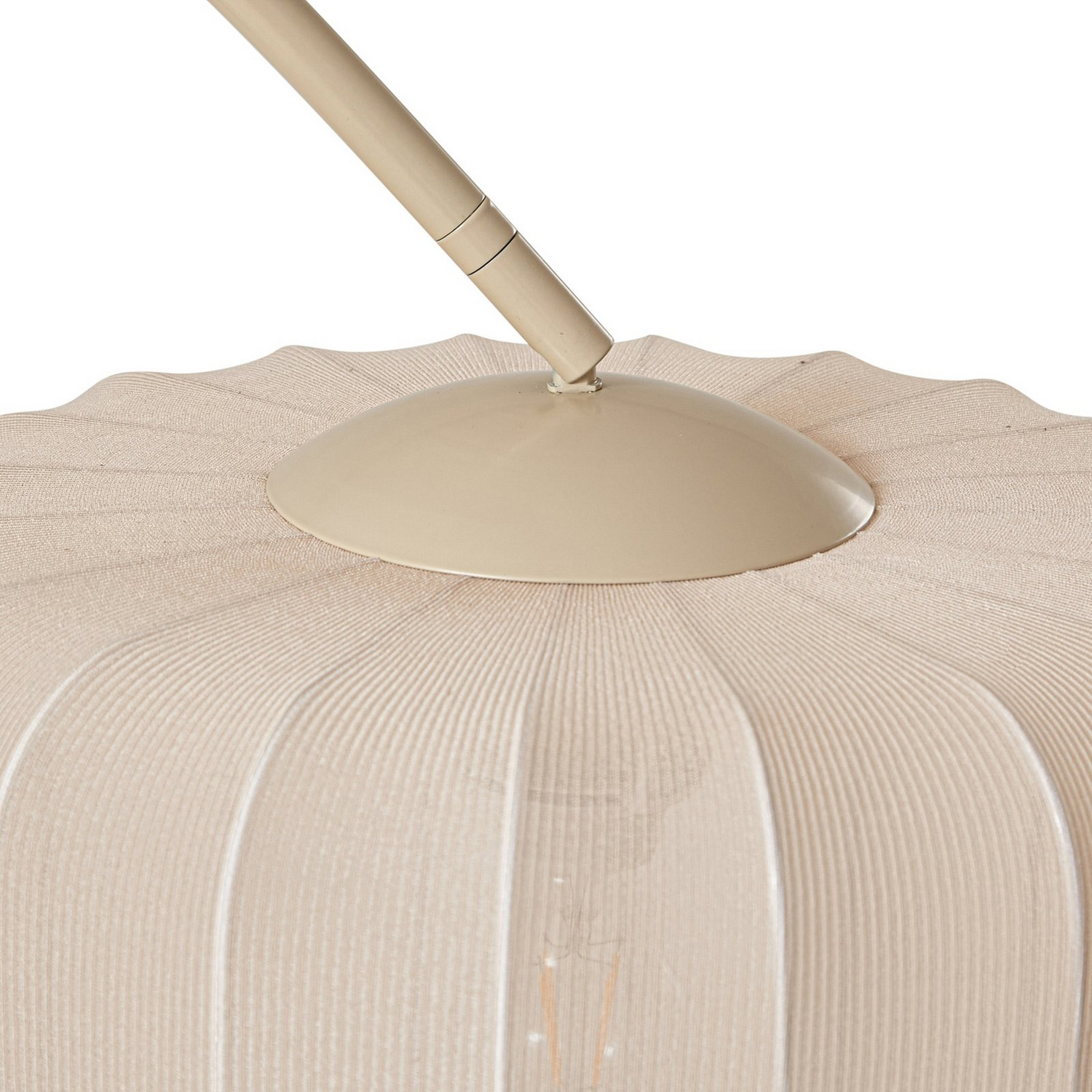 B-Ware Lindby Bogenleuchte Stehlampe Helin Beige Textil Höhe 198,5 Cm Leuchte 2 Stück - 4255830904325