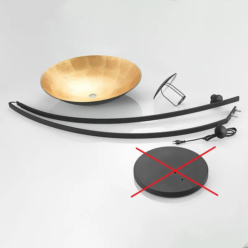 Lindby Emilienne Bogenstehlampe Standleuchte Stehleuchte Leuchte Siehe Text/Foto B-Ware - 4251096592771