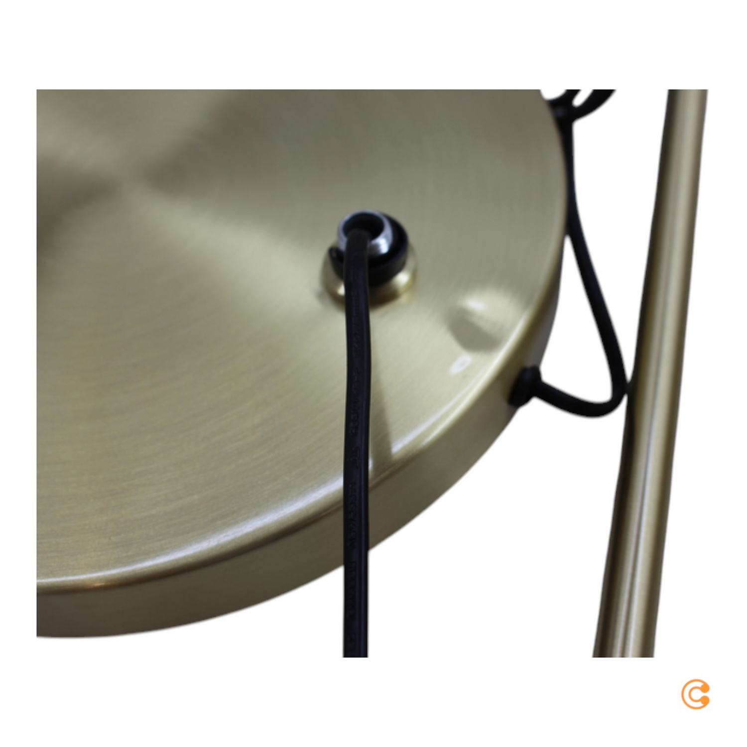 B-Ware Lindby Bogenstehlampe Moisia Stehleuchte Stehlampe Lampe Leuchte Siehe Text/Foto