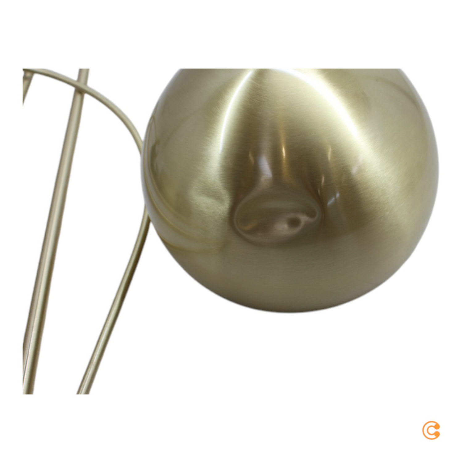 B-Ware Lindby Bogenstehlampe Moisia Stehleuchte Stehlampe Lampe Leuchte Siehe Text/Foto