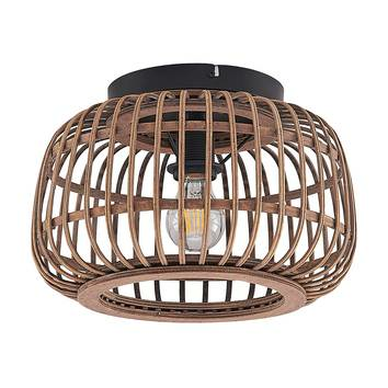 B-Ware Lindby Bominio Deckenleuchte Deckenlampe Deckenlicht Leuchte Aus Rattan 33 Cm - 4251911731347