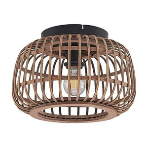 B-Ware Lindby Bominio Deckenleuchte Deckenlampe Deckenlicht Leuchte Aus Rattan 33 Cm