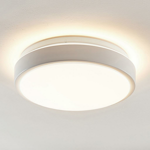 B-Ware Lindby Camille Led Sensor Deckenlampe ø33 Cm Weiß Deckenlampe Lampe Leuchte A+
