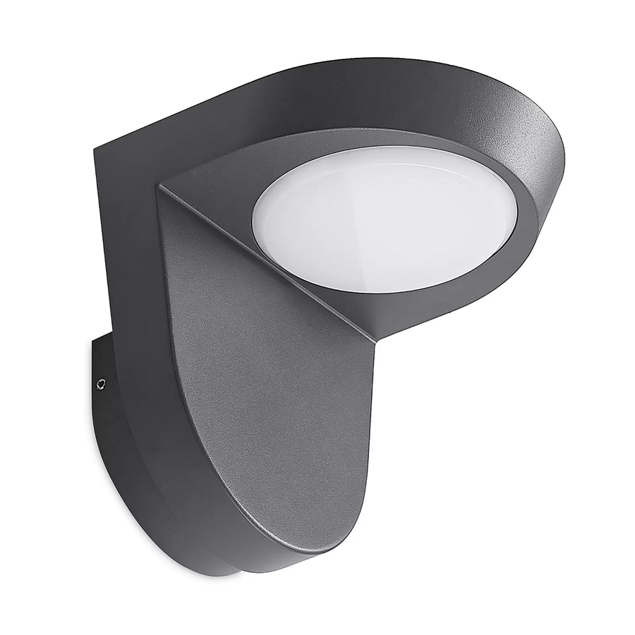 Lindby Carmelo Led Außenwandleuchte Dunkelgrau Wandleuchte Lampe Leuchte Spot B-Ware - 4251911734201
