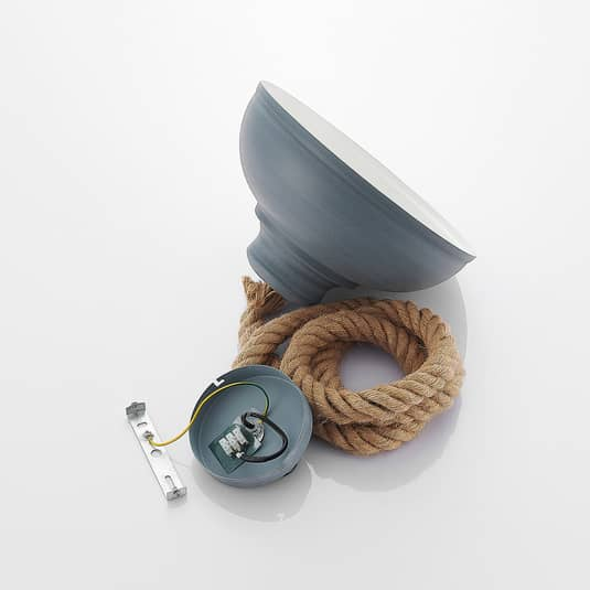 Lindby Chaby Betonoptik Hängeleuchte Hängeleuchte Deckenlampe Deckenlampe Metall B-Ware - 8502193137032