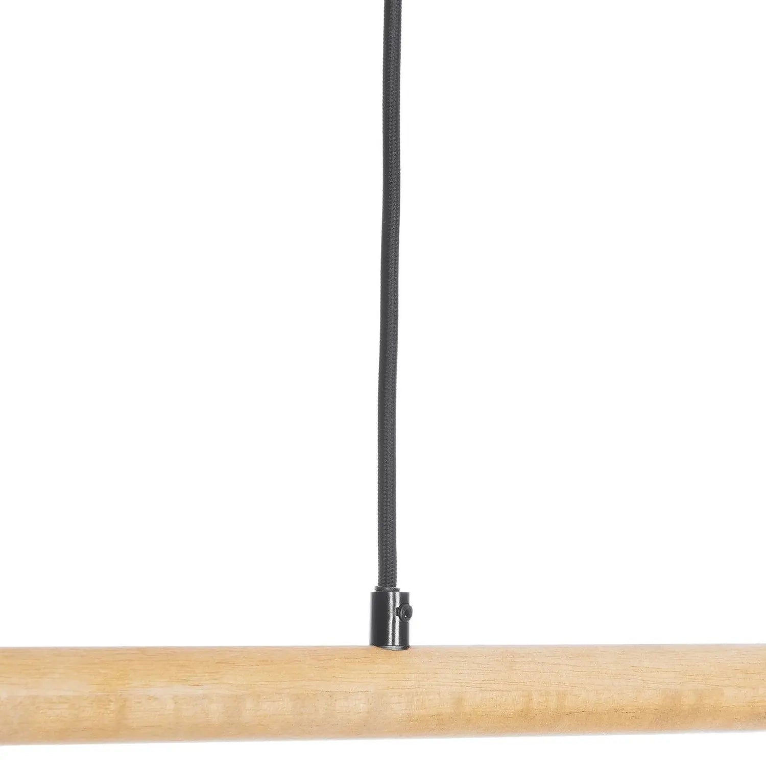 Suspension Lindby Chava de qualité B, plafonnier, luminaire, deux lumières, E27, blanc, bois, 895