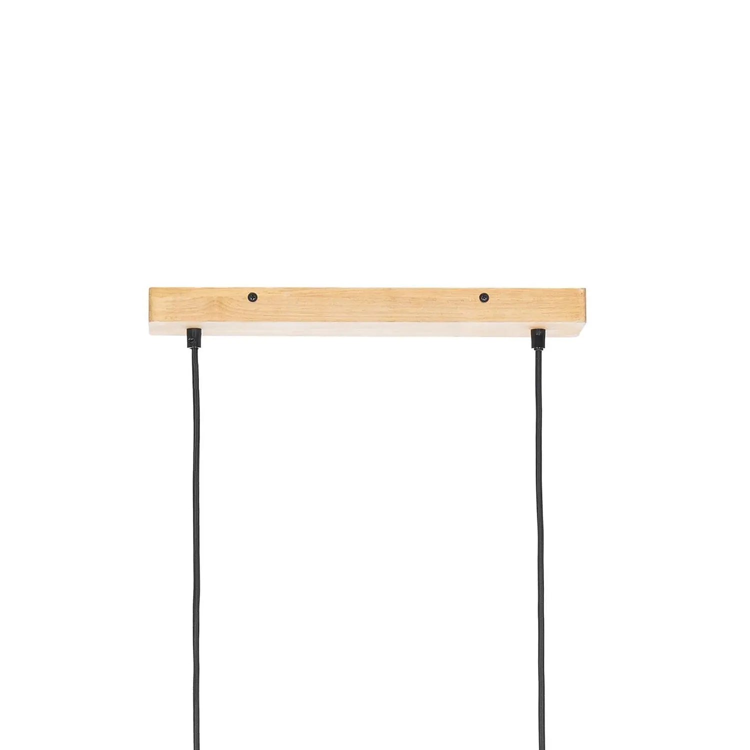 Suspension Lindby Chava de qualité B, plafonnier, luminaire, deux lumières, E27, blanc, bois, 895
