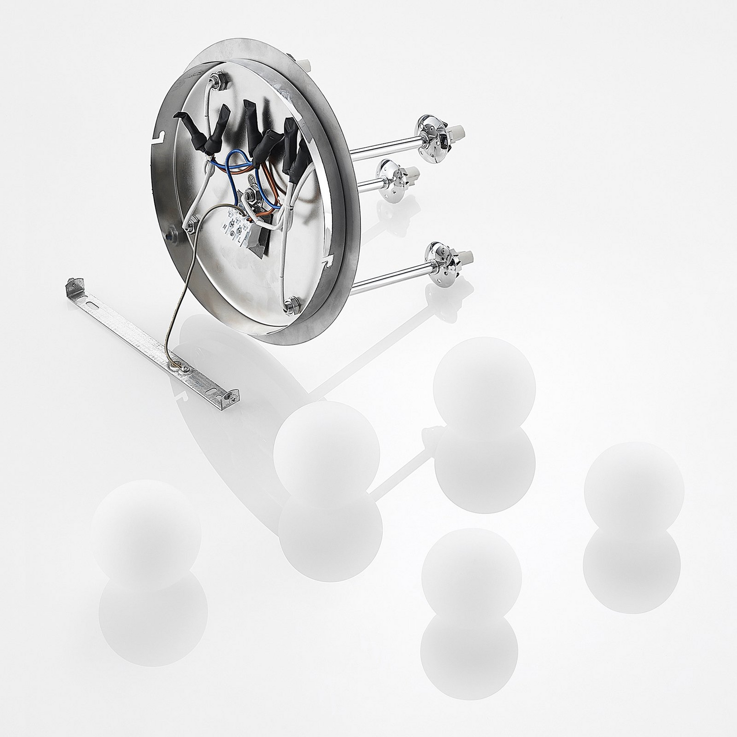 Plafonnier Lindby Chrissy de qualité B, lampe de salon LA653 