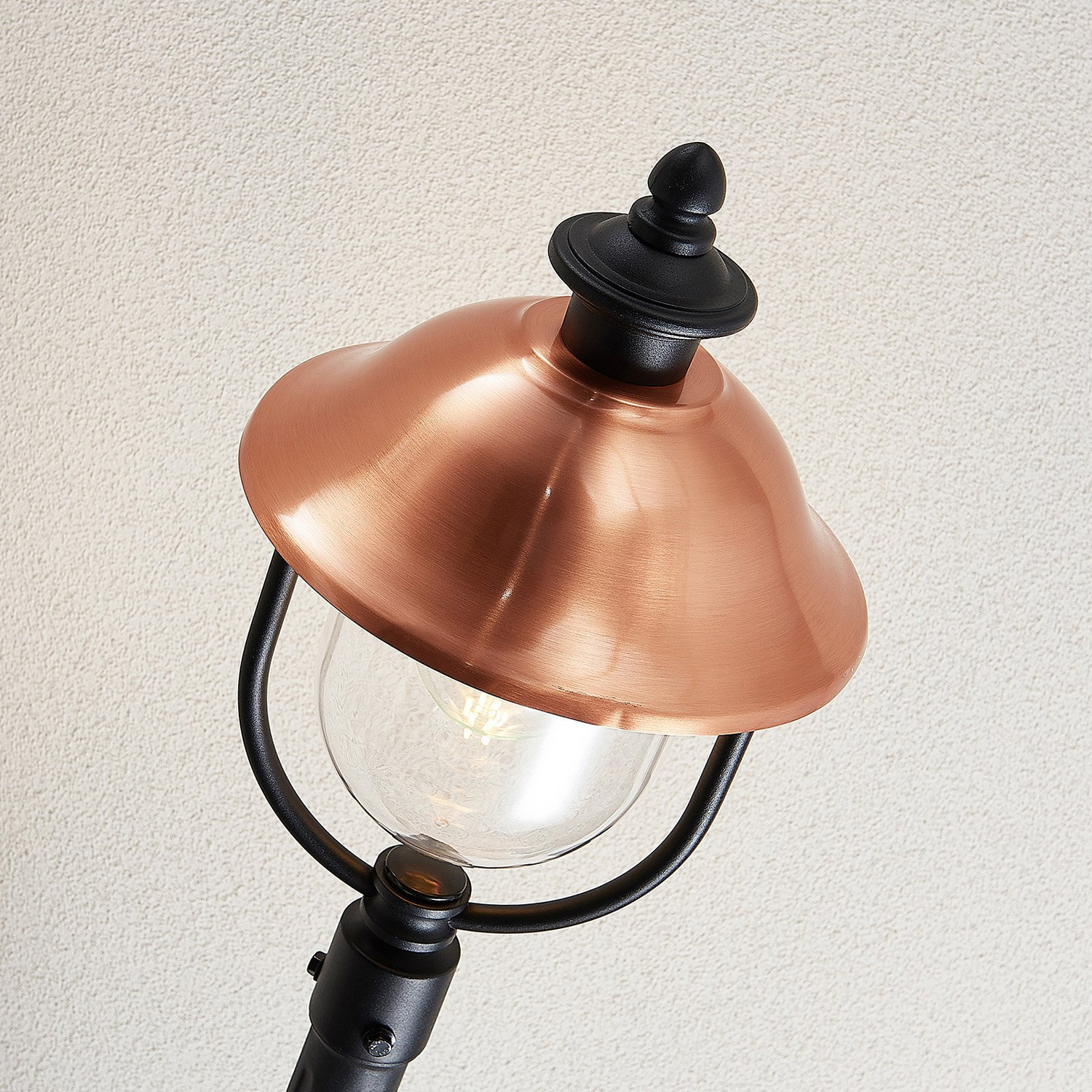 B-Ware Lindby Clint Mastleuchte Gartenlampe Gartenleuchte Wegeleuchte Lampe 1 Flam659