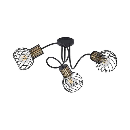 B-Ware Lindby Cornel Deckenlampe Deckenlampe Deckenlicht Flurleuchte E27 Käfige 3 Flg - 4251911701128