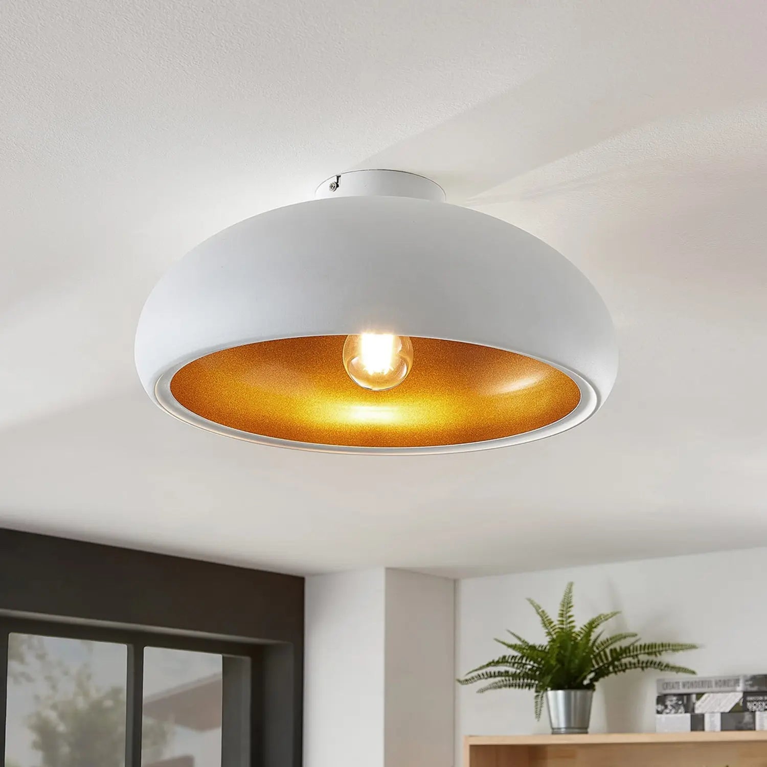 B-Ware Lindby Metall Deckenlampe Gerwina Deckenleuchte Lampe Leuchte Wohnzimmer Flur - 4251096560626