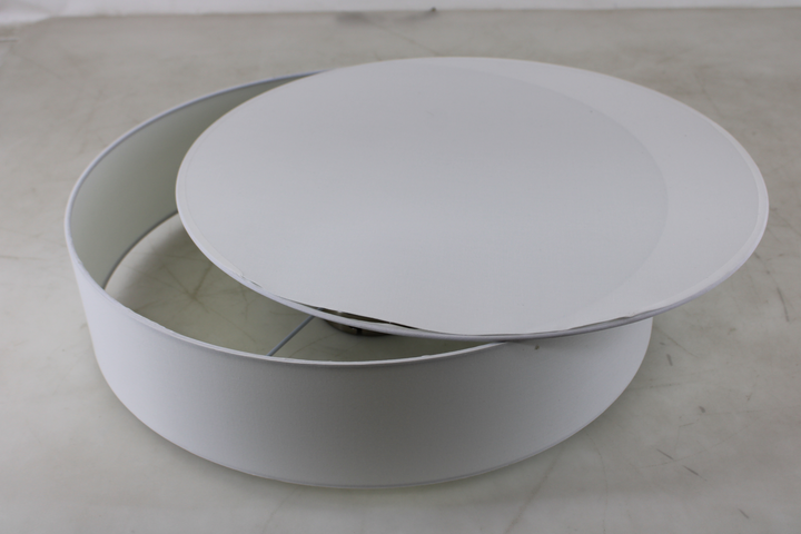 Lindby Stoff Deckenlampe Gordana Deckenlampe Hängelampe E27 Weiß Siehe Text/Foto B-Ware - 4251096558814