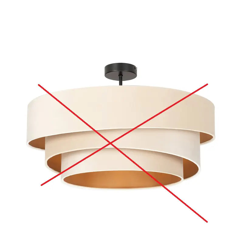 Lindby Deckenlampe Jusari Creme Textil ø 56 Cm E27 Siehe Text/Foto B-Ware - 42519117458320