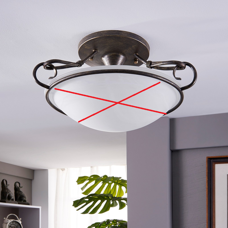 Lindby Deckenlampe Rando Wohnzimmerleuchte Deckenleuchte Siehe Text/Foto B-Ware - 4251096523898