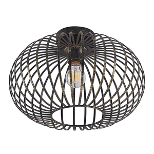 B-Ware Lindby Rosalea Deckenlampe Messing Schwarz Lampe Leuchte Stahl E27 Siehe Text