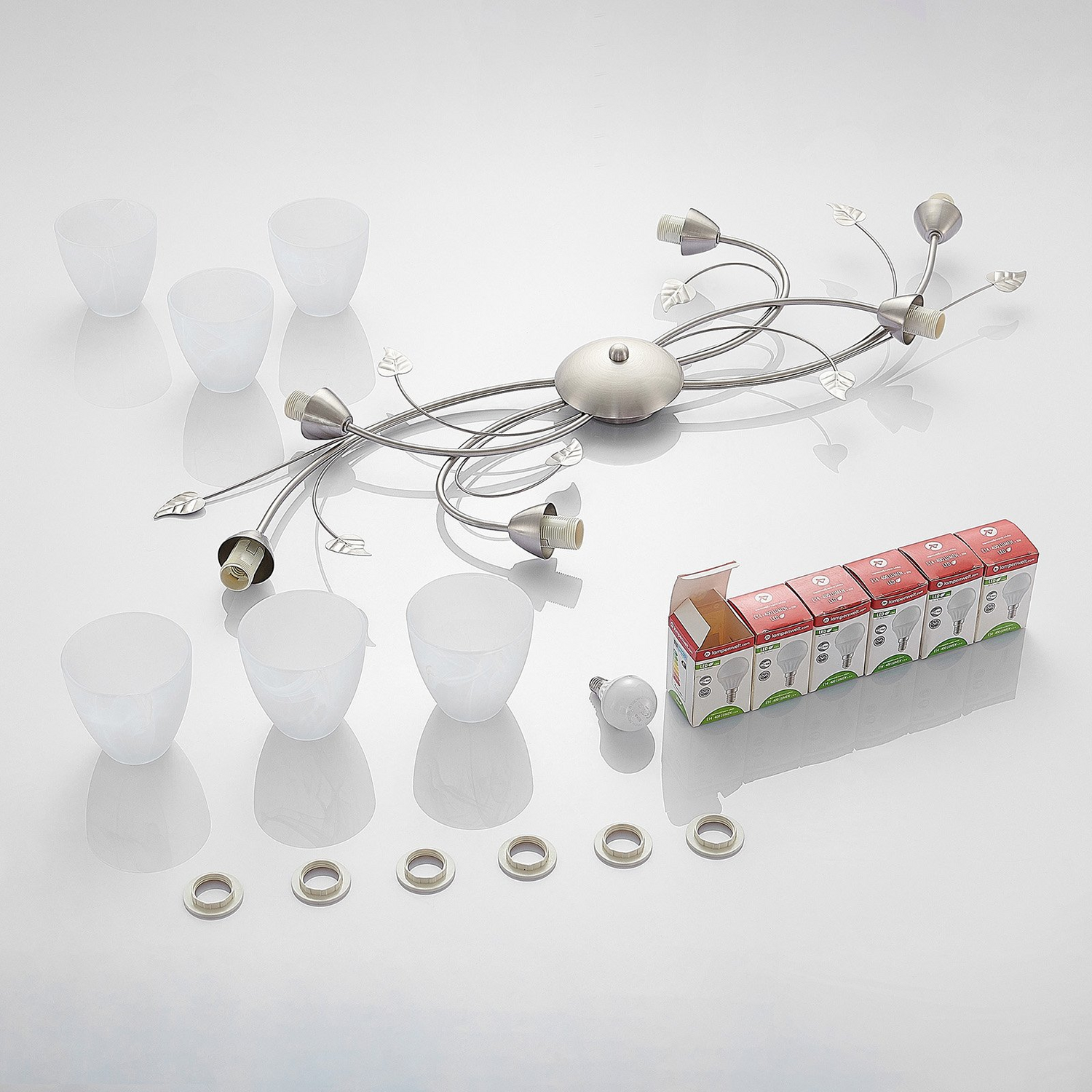 B-Ware Lindby Yannie Led Deckenlampe 6 Flg Deckenlampe Deckenlicht Siehe Text/Foto - 4251096565355