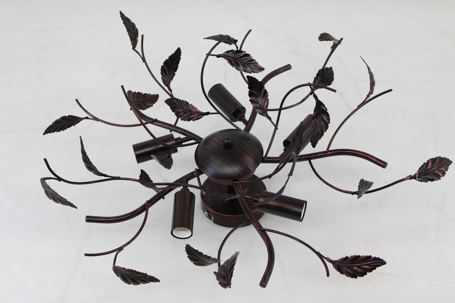 Lindby Deckenlampe Hängeleuchte Lampe Leuchte Yos Blattoptik 5 Flmg Siehe Text B-Ware - 4251096547160