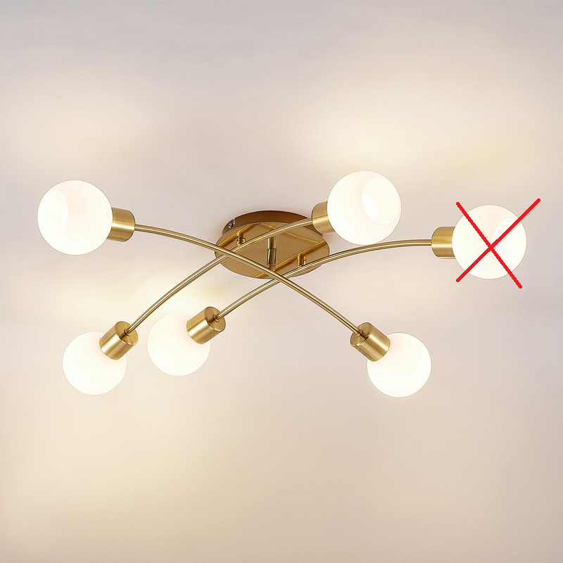Lindby Agmar LED Deckenlampe Hängeleuchte Lampe Leuchte messing SIEHE TEXT/FOTO