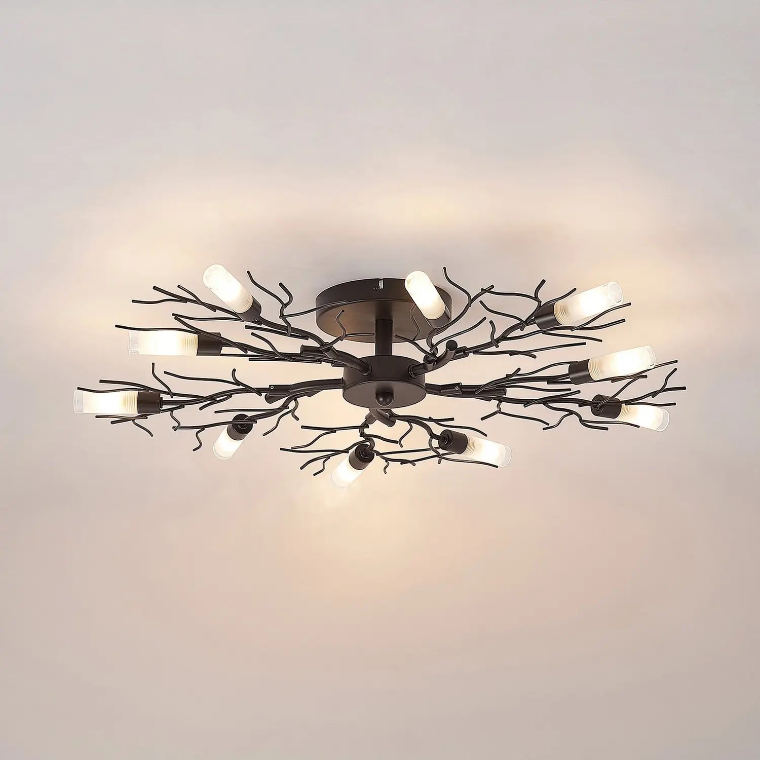 B-Ware Lindby Bigna Deckenleuchte Deckenlampe Deckenlicht Leuchte G9 10 Flg Siehe Text