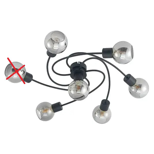 B-Ware Lindby Deckenlampe Ciala Deckenlampe Deko Deckenlicht E14 7 Flg Siehe Text/Foto - 4251911710700