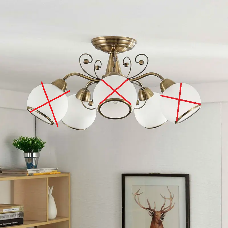 Lindby Deckenlampe Corentin Wohnzimmerleuchte Deckenlampe Lampe SIEHE TEXT/FOTO - 4251096517118