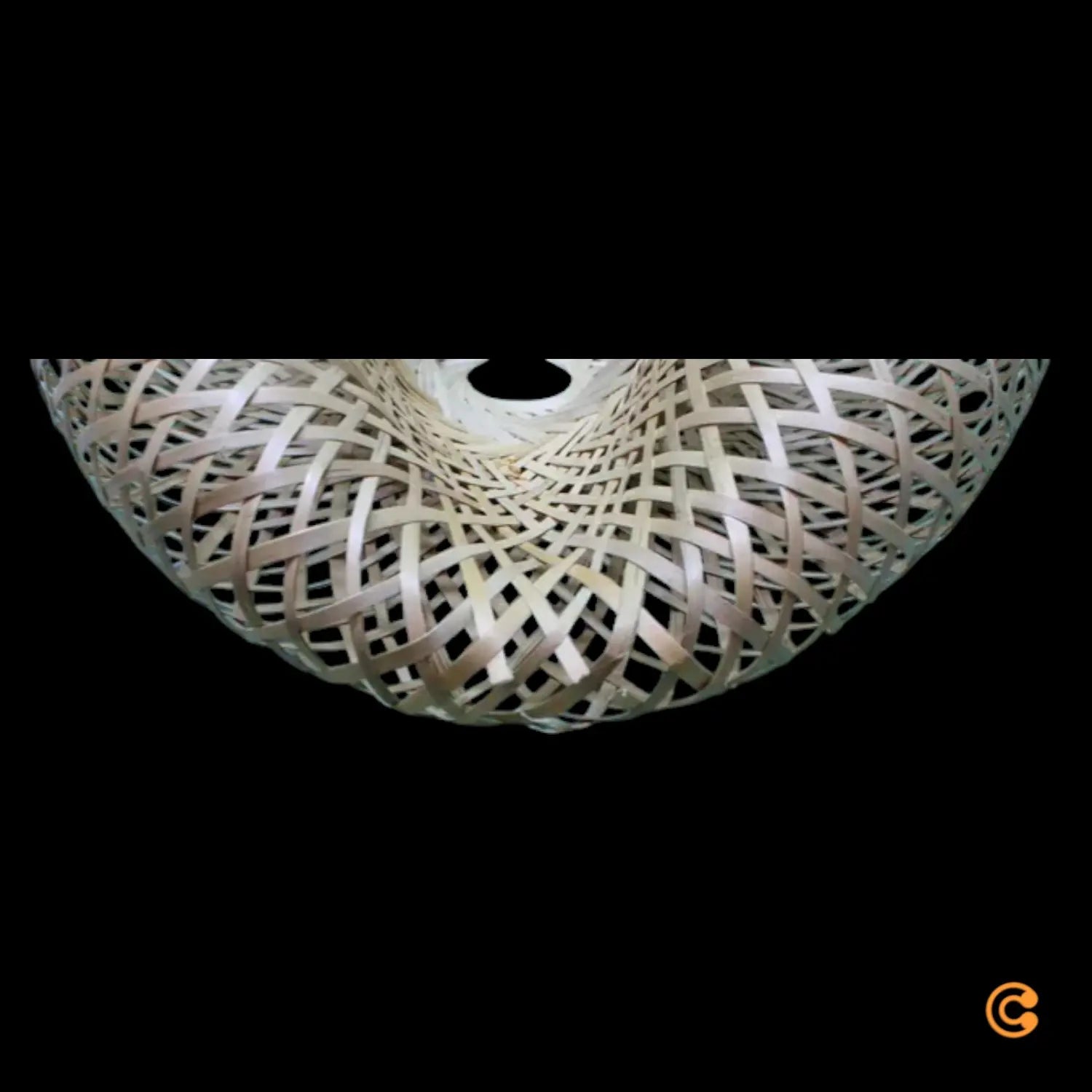 B-Ware Lindby Deckenleuchte Eleane Bambus Natur ø 50 Cm Deckenlampe Siehe Text/Foto - 4251911792898
