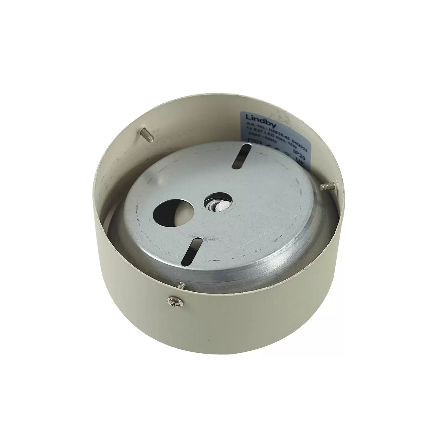 B-Ware Lindby Deckenleuchte Elover Deckenlampe Deckenlicht Lampe Hellgrün ø 45 Cm Eisen - 4251911791945