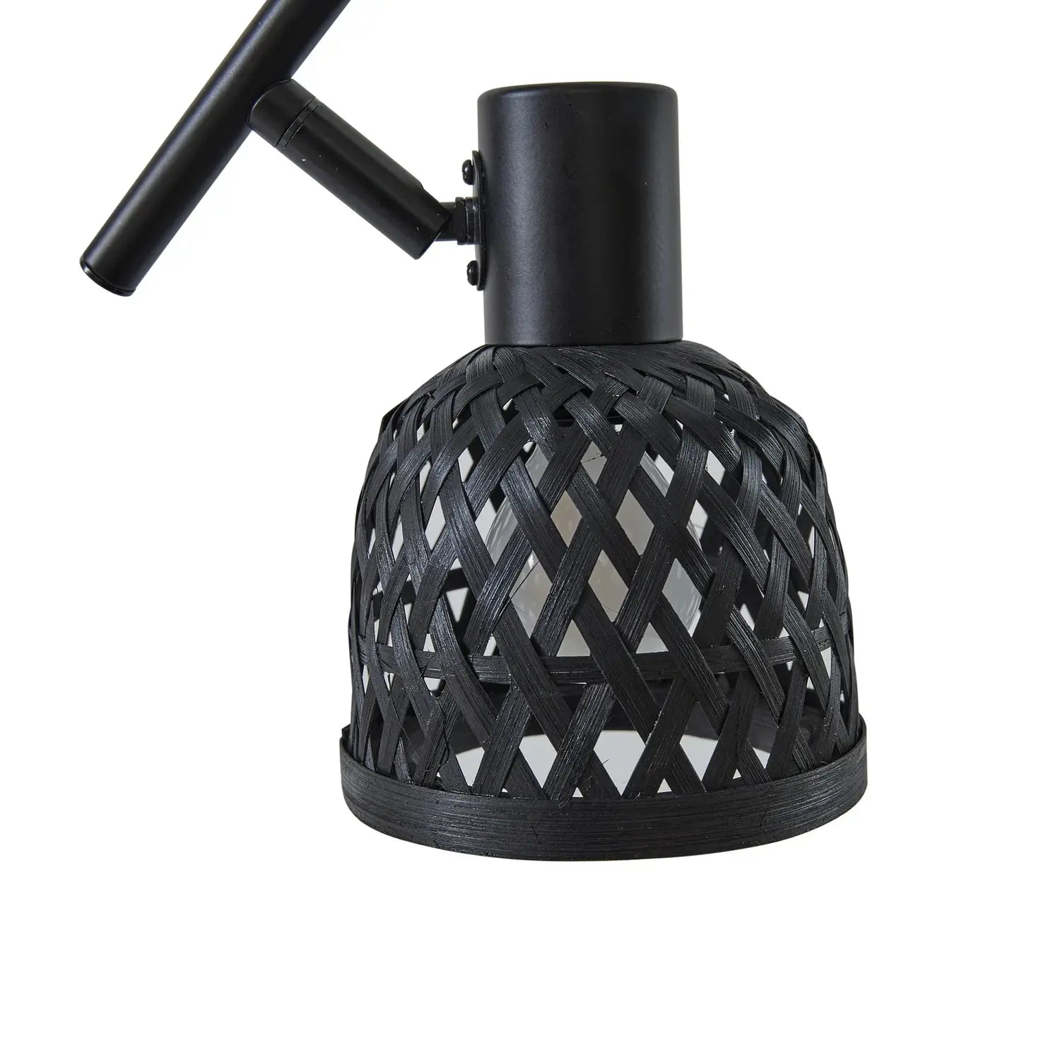 B-Ware Lindby Deckenleuchte Lampe Eskil Schwarz Bambus 4 Flammig E14 Led Leuchte Licht - 4251911794502