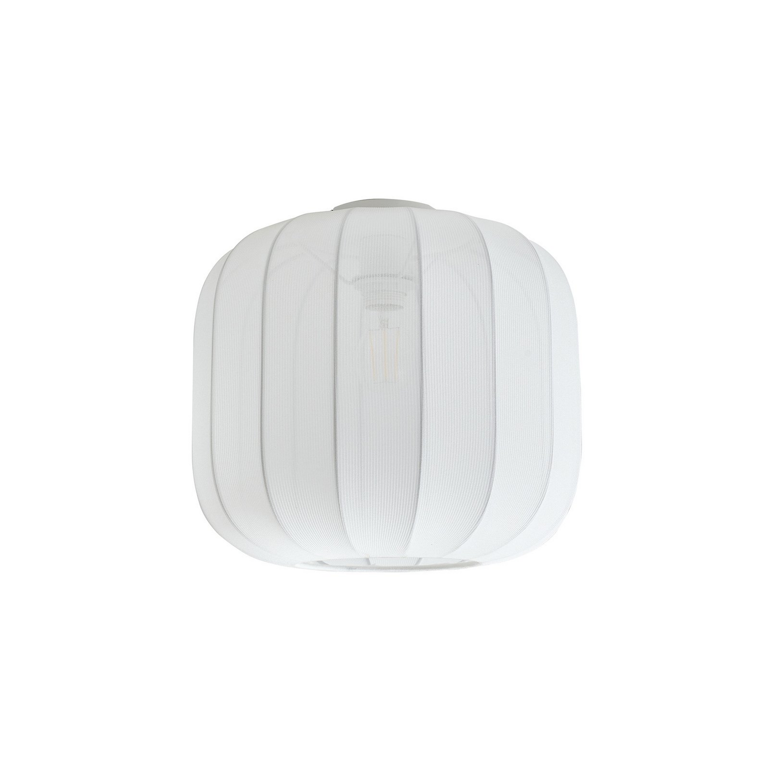 B-Ware Lindby Deckenleuchte Helin Weiß Stoff ø 35 Cm Deckenlampe Lampe Leuchte Spot