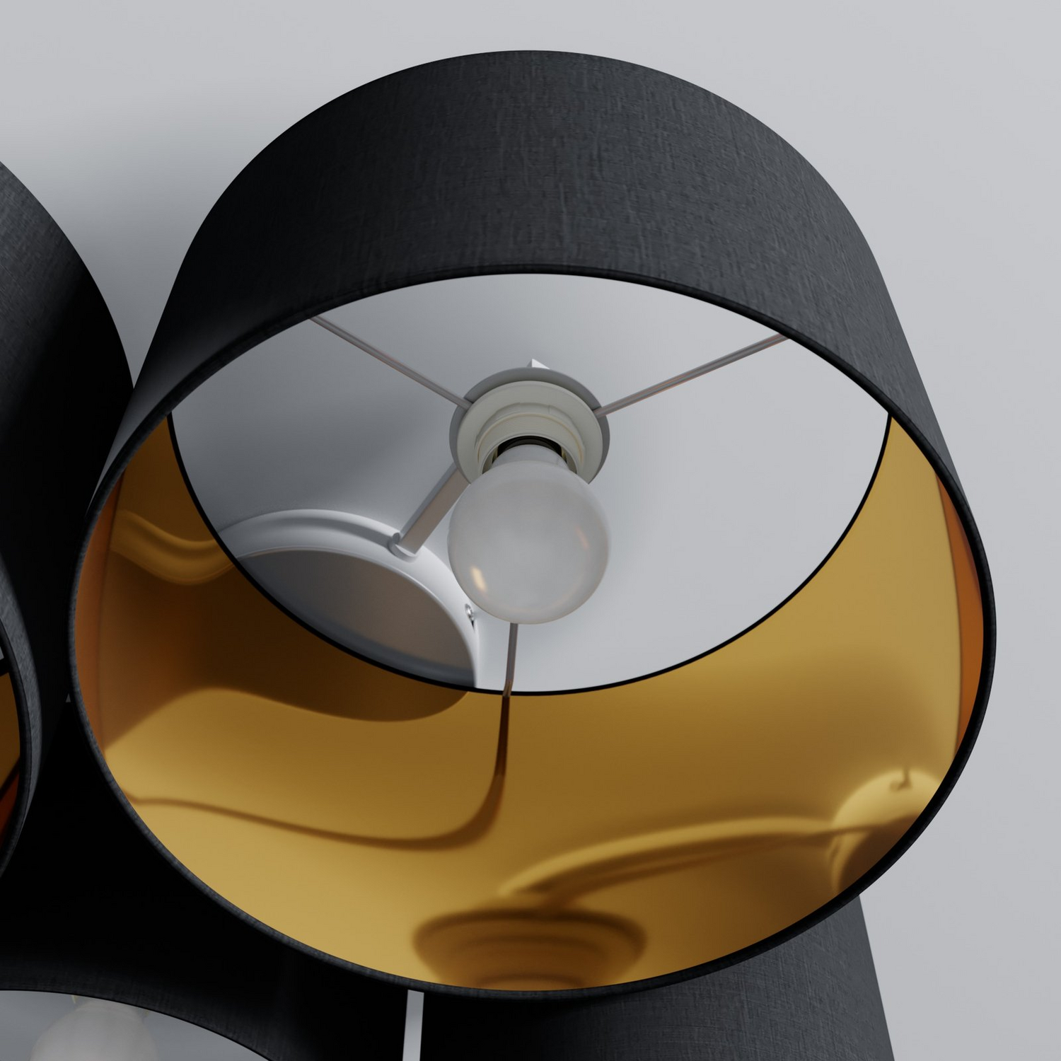 B-Ware Lindby Laurenz Deckenlampe Wohnzimmerleuchte Deckenlampe Deko Stoffleuchte E27 - 4251096585223